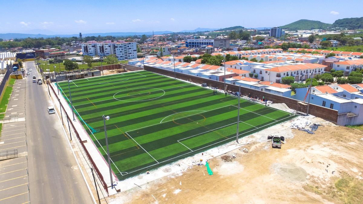 Floodlit Synthetic Turf Arena
